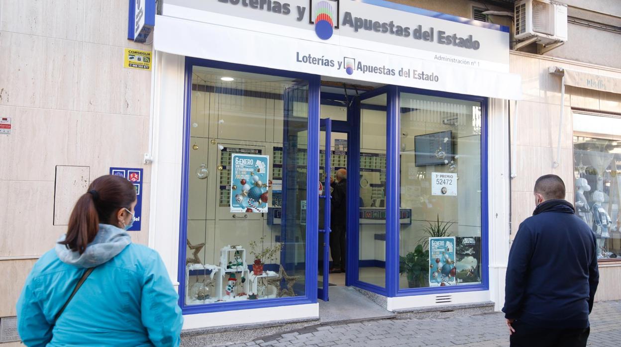 Una administración de lotería en Córdoba