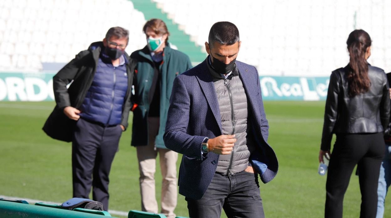 El director deportivo del Córdoba, Juan Gutiérrez «Juanito»