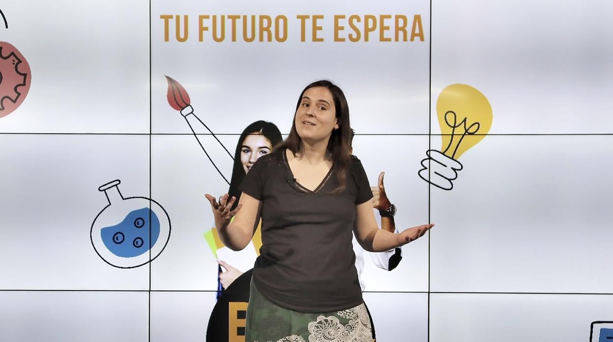 María Cumplido investigadora del Instituto de Matemáticas de la Universidad de Sevilla