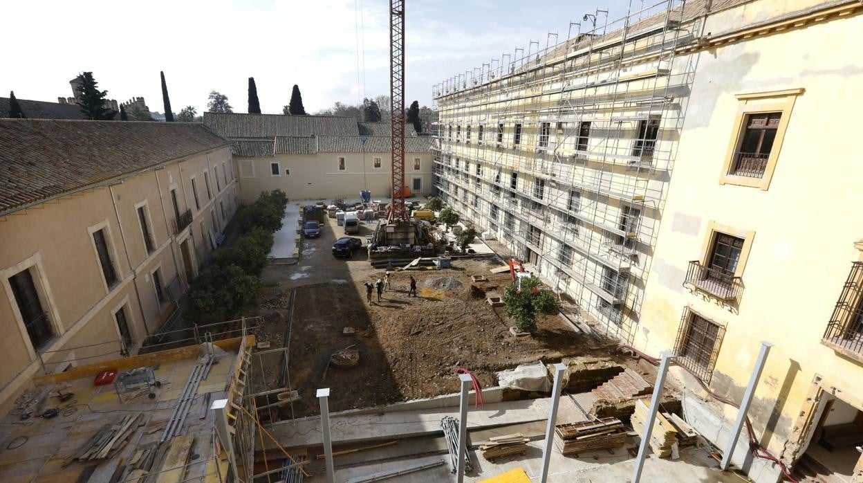 Obras del Centro de Recepción de Visitantes de la Mezquita-Catedral