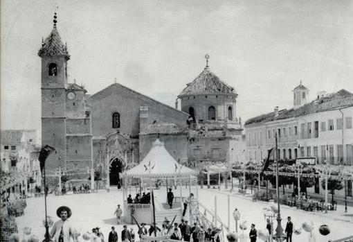 La Iglesia, hacia 1900