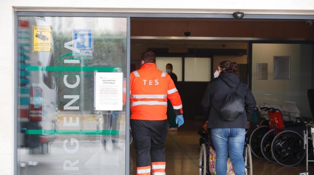 Ingreso en las urgencias del Hospital Reina Sofía