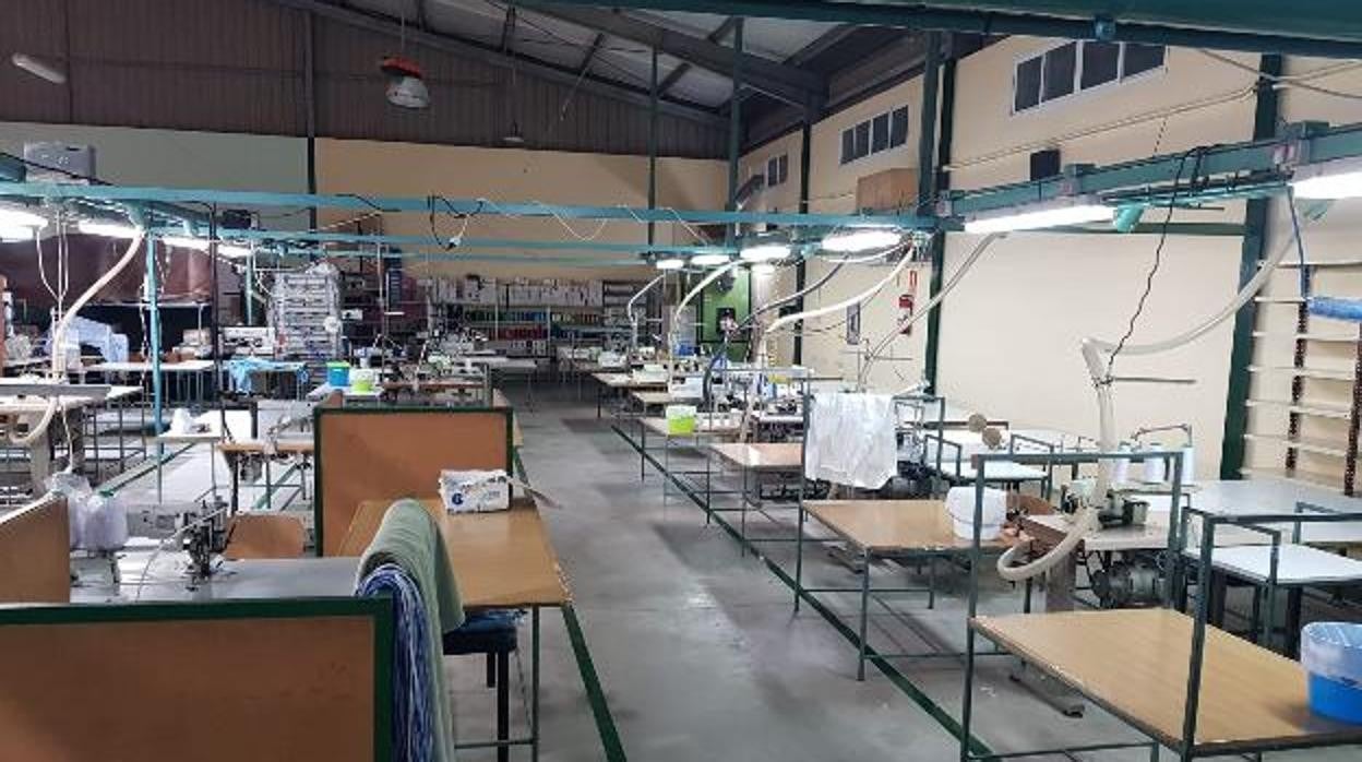 La fábrica de Texlencor en Alozaina