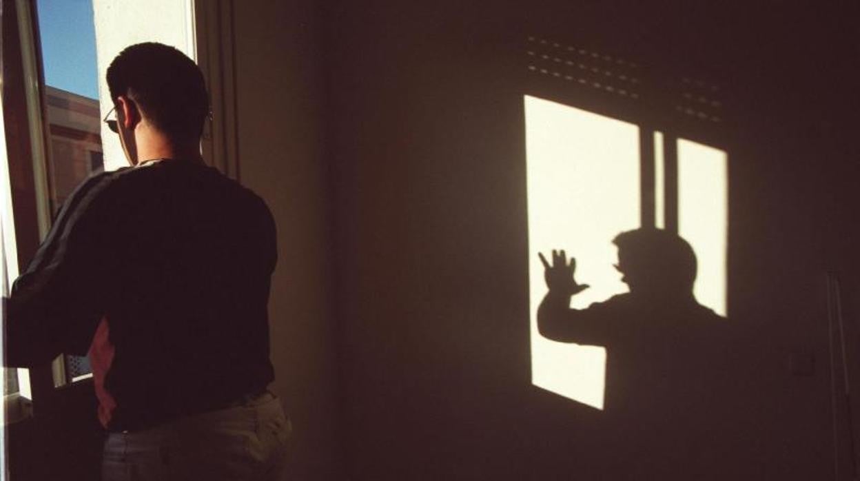 Imagen de archivo de un drogodependiente