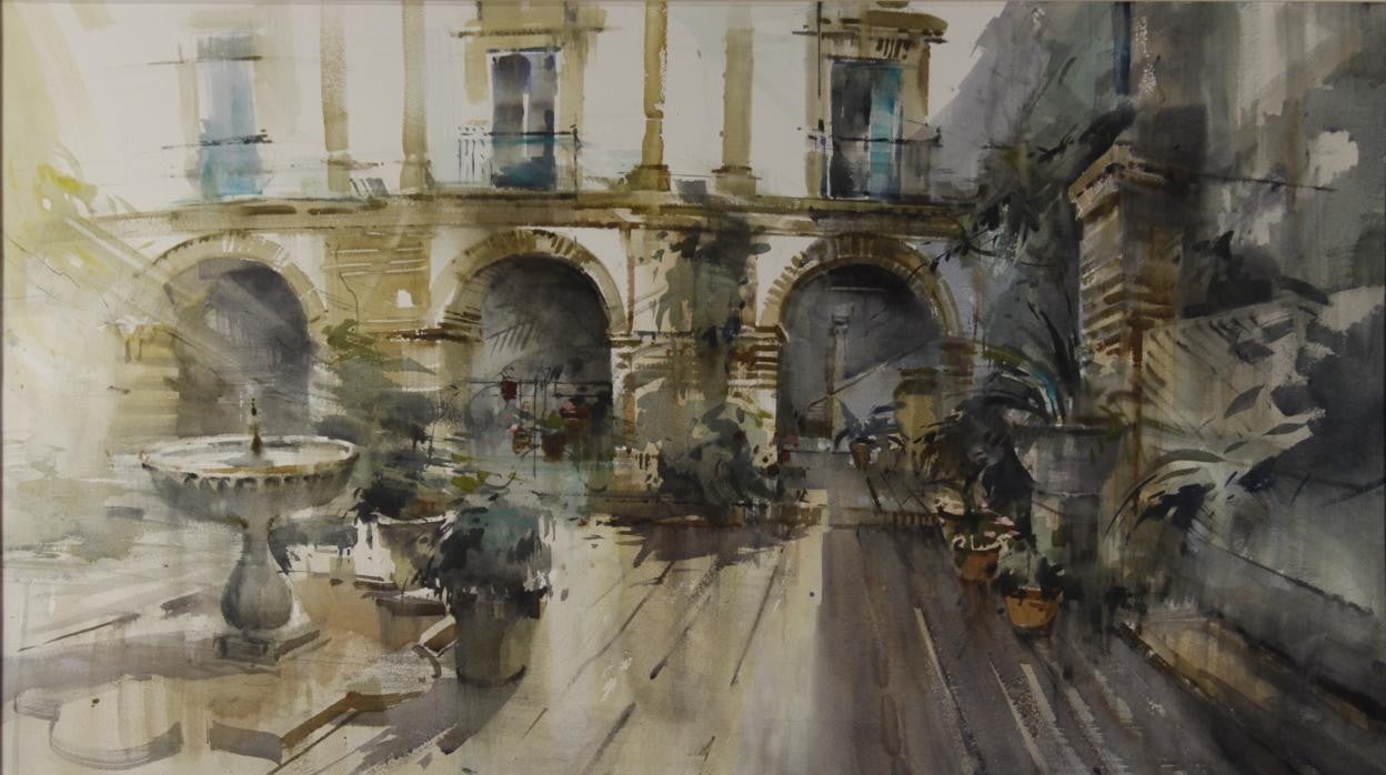 Obra del granadino Adrián Marmolejo que ha obtenido el primer premio