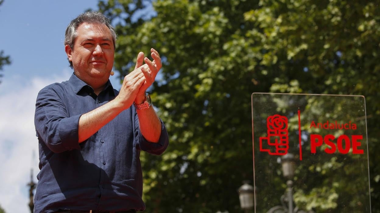 Juan Espadas, este domingo en Granada