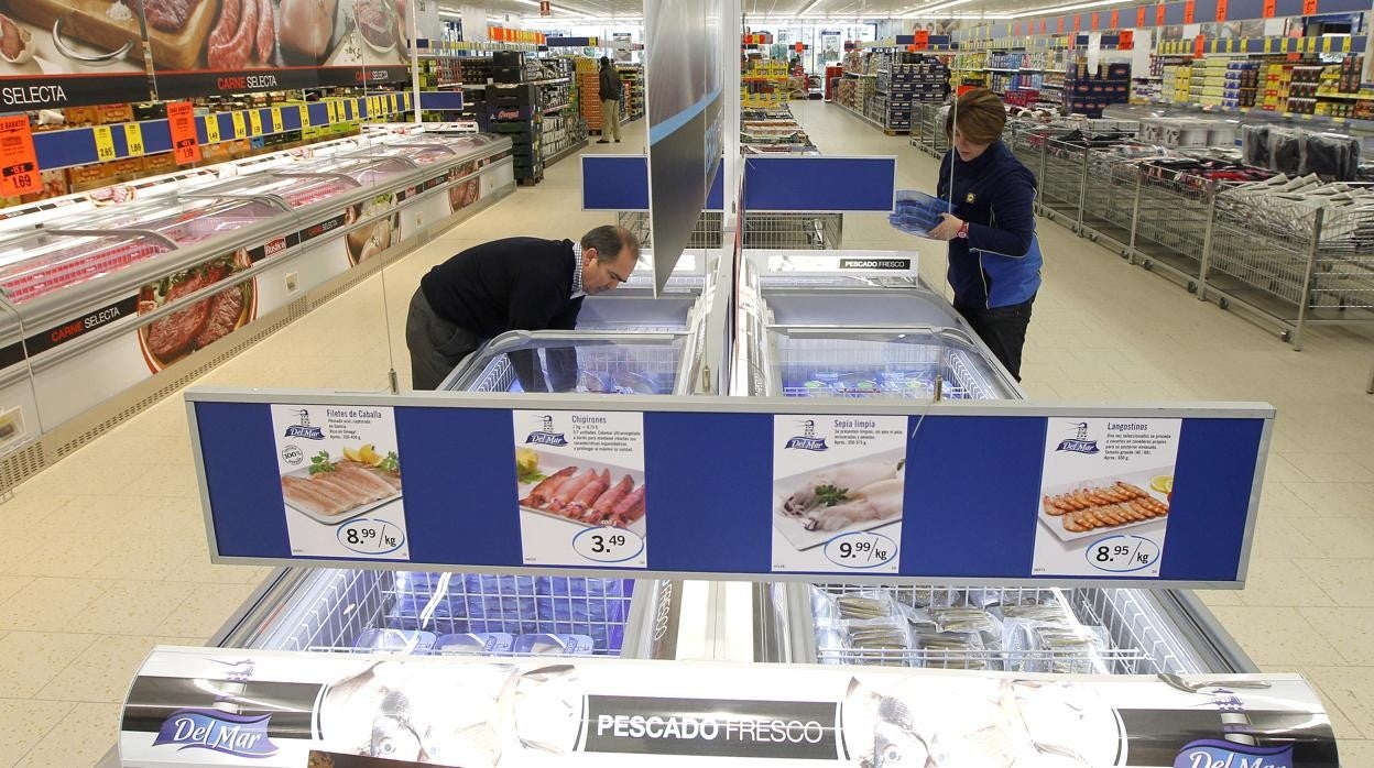 Supermercado Lidl en la avenida de Cádiz