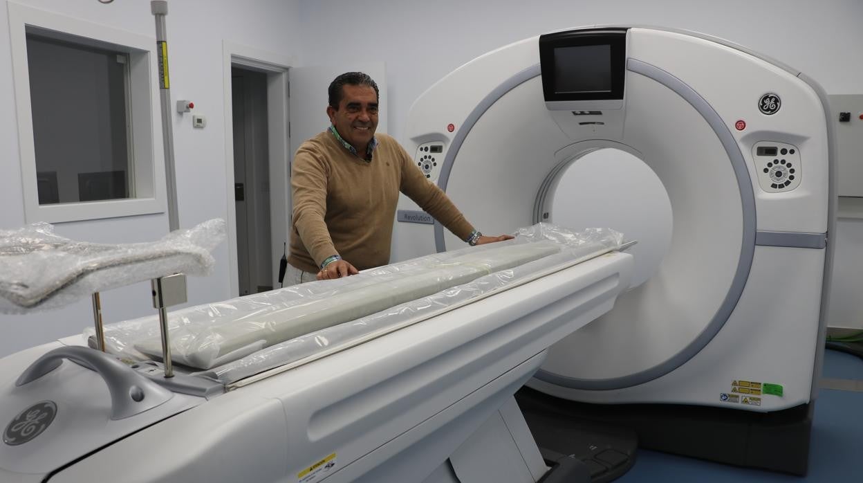 Una de las salas del hospital Centro de Andalucía en Lucena