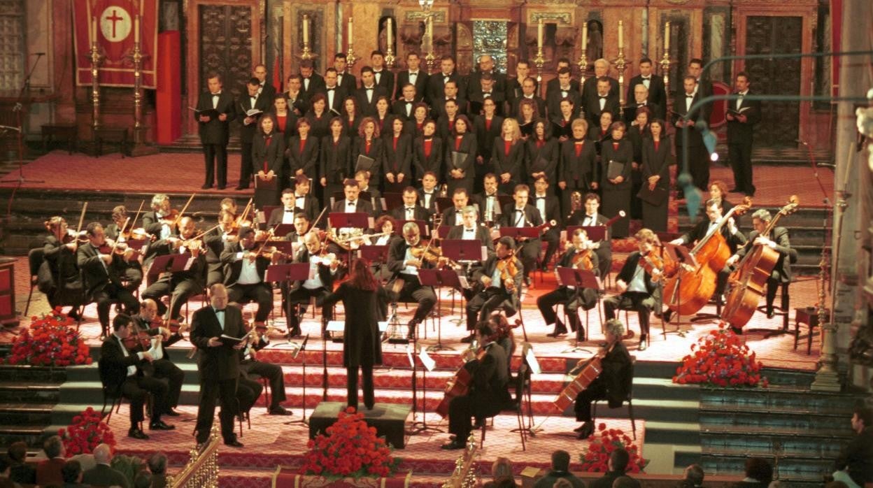 Interpretación del 'Miserere' de Gómez Navarro en la Mezquita-Catedral de Córdoba