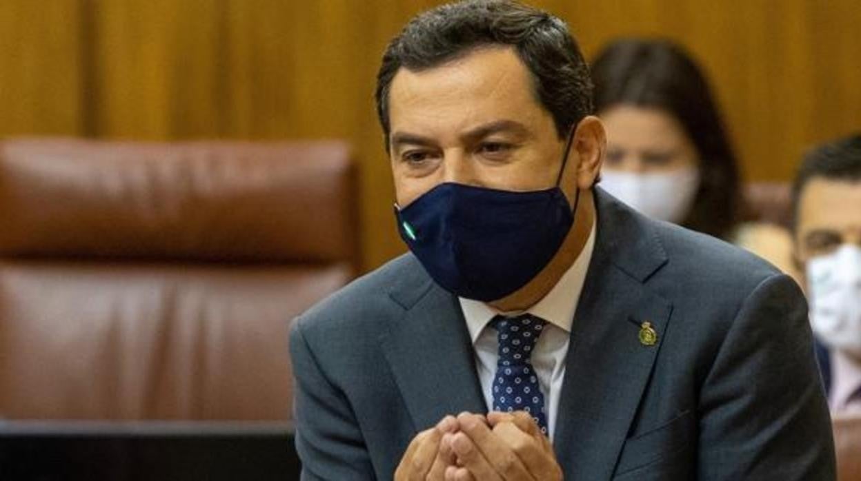 El presidente de la Junta, Juanma Moreno