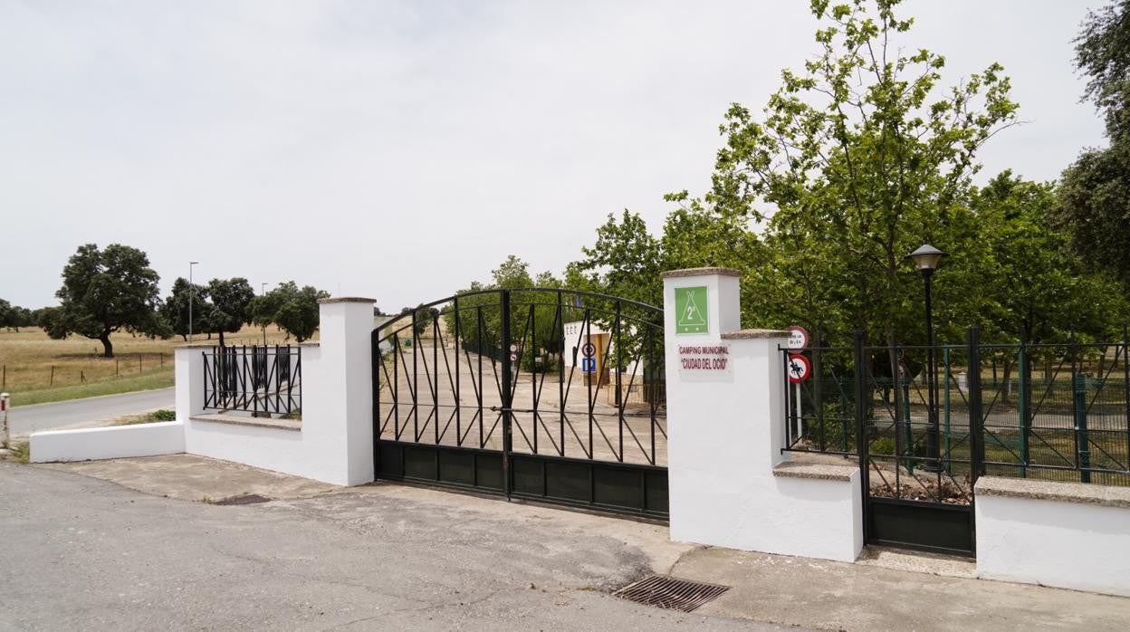 Instalaciones del camping municipal de Pozoblanco