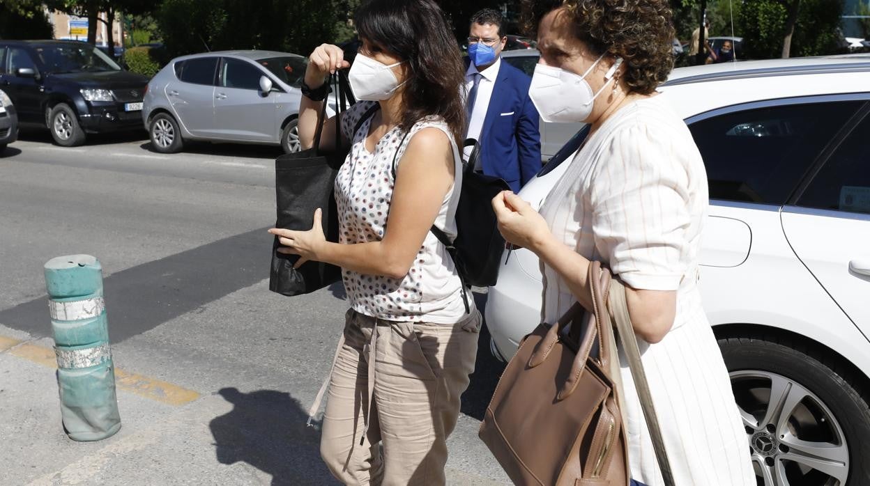 Juana Rivas, acude a el Centro de Inserción Social Matilde Cantos en Granada capital