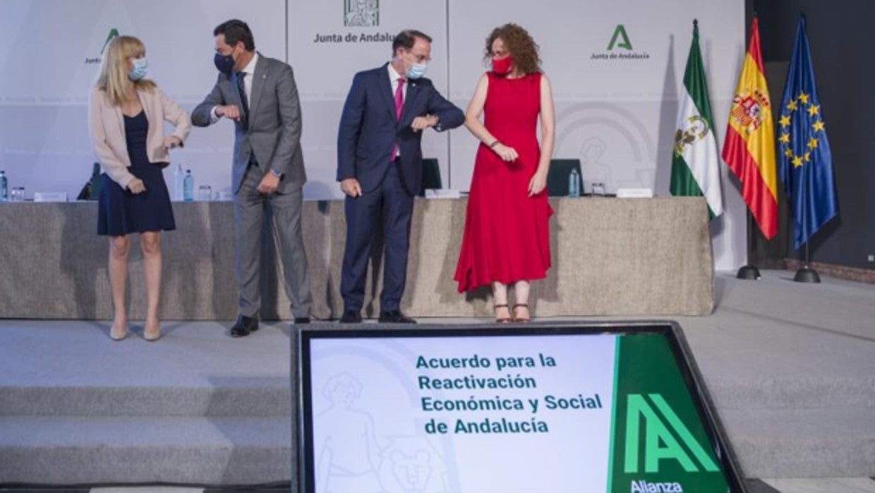 Las ayudas se acordaron en la Mesa por la Reactivación Económica y Social de Andalucia