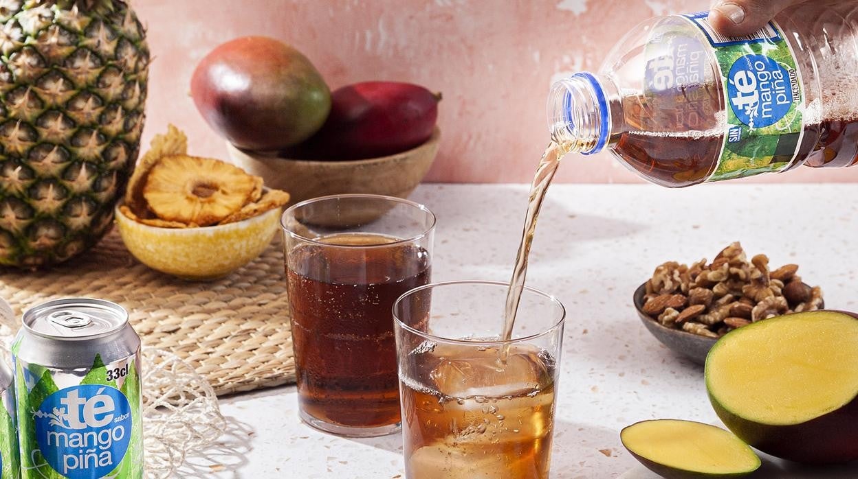 Nuevo té de mango y piña