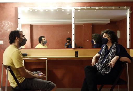 Cañizares durante la entrevista con ABC Córdoba