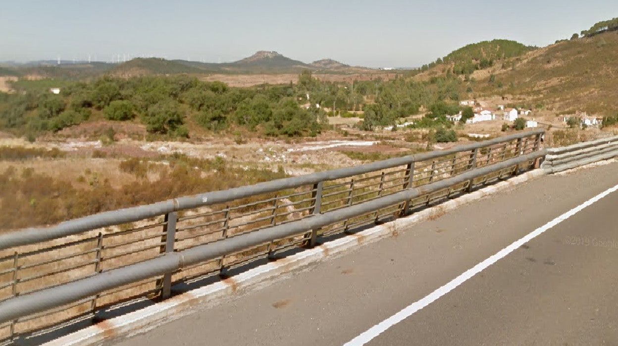 El accidente se ha producido a un kilómetro de Tharsis