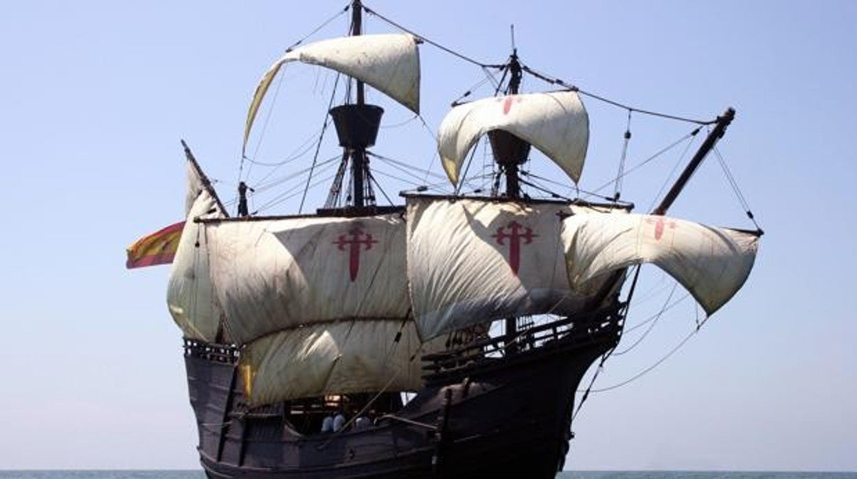 Réplica de la nao Victoria, que hace 500 años realizó la primera vuelta al mundo