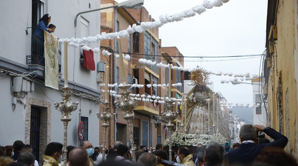 La Virgen de la Estrella, en su rosario por las calles de Córdoba