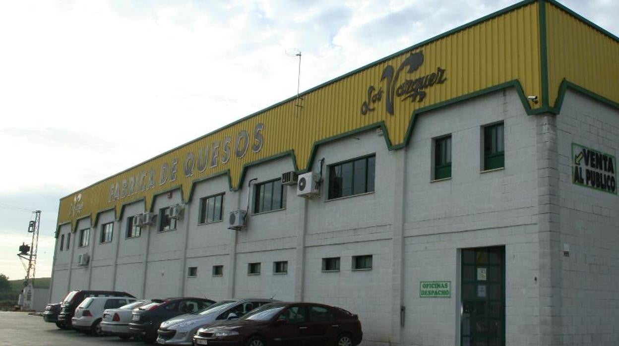 Imagen de la fábrica de los quesos Los Vázquez