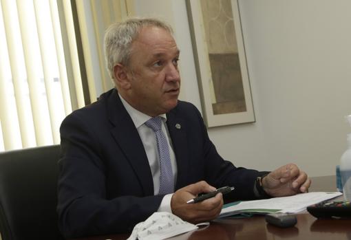 Diego Vargas, director de Asistencia Sanitaria del SAS