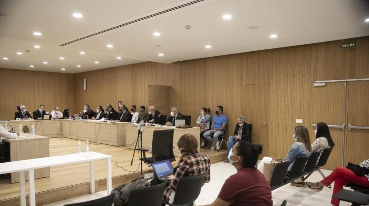 Imagen de la segunda jornada del juicio con jurado popular en Córdoba