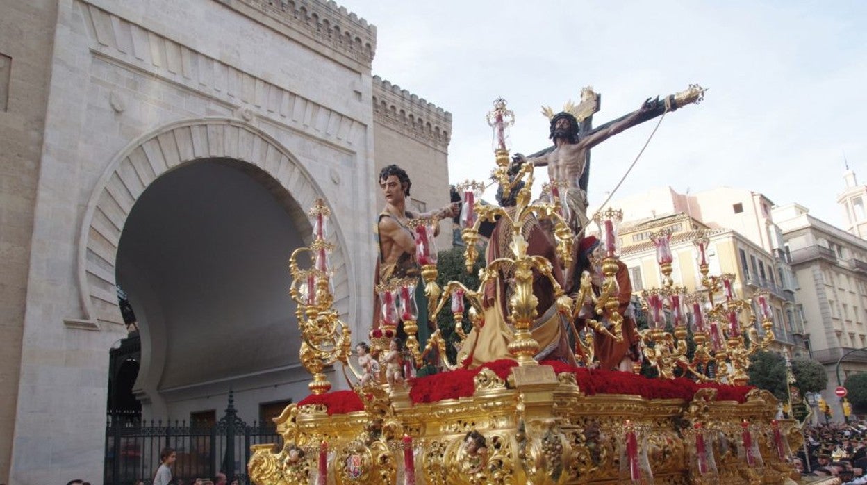 Santísimo Cristo de la Exaltación de las Cofradías Fusionadas, una de las imágenes que procesionarán en la magna