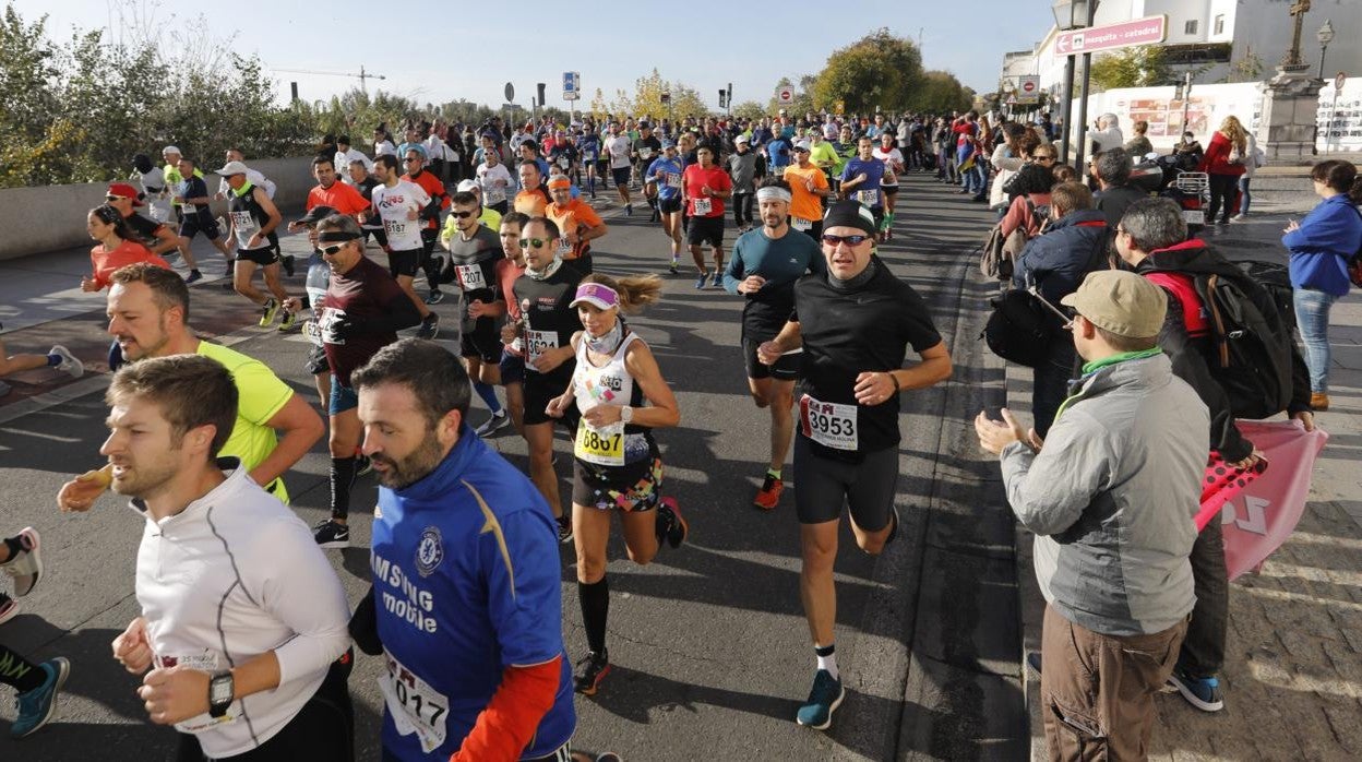 Corredores de la Media de Córdoba por la Ribera