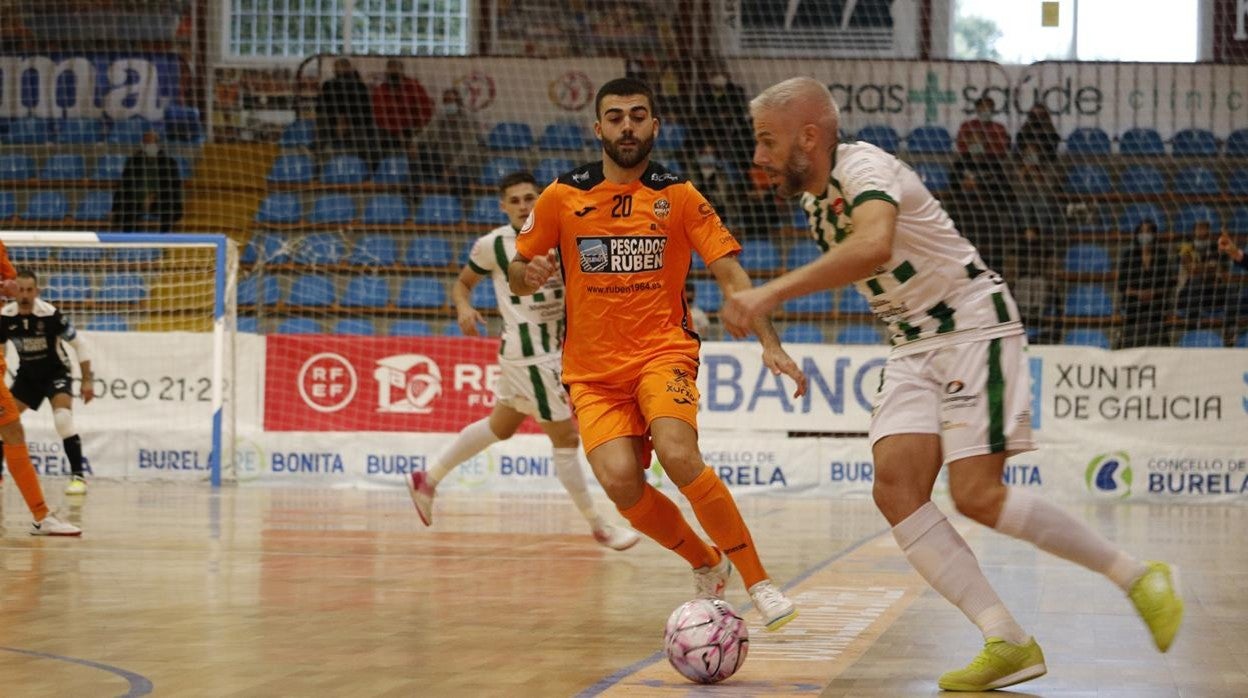 Miguelín supera a Pazos en el Córdoba Patrimonio ante el Burela de este sábado