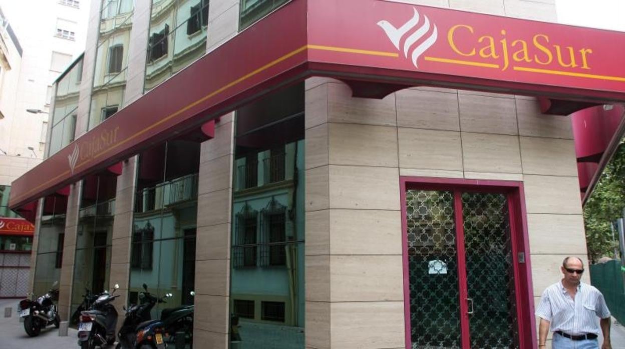 Oficina de cajasur en una imagen de archivo