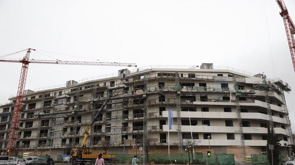 Imagen de archivo de viviendas en construcción en Córdoba