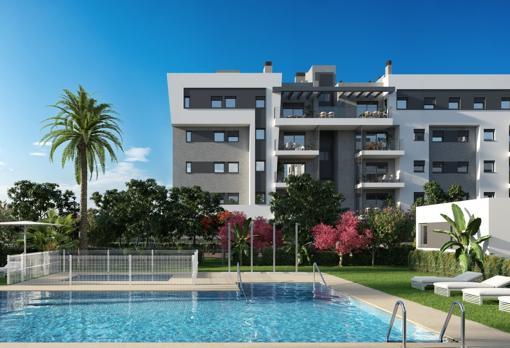 Infografía de la promoción Metropolitan, que acometerá Metrovacesa