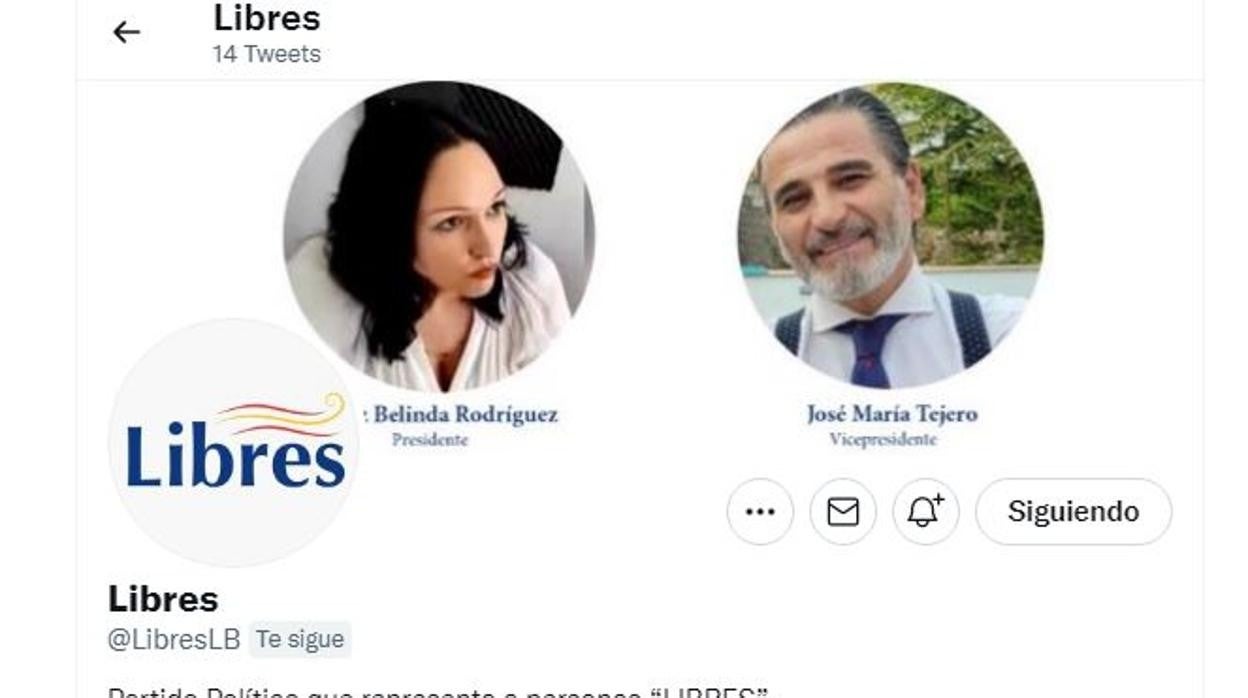 Ya han puesto una cuenta de Twitter en las redes sociales
