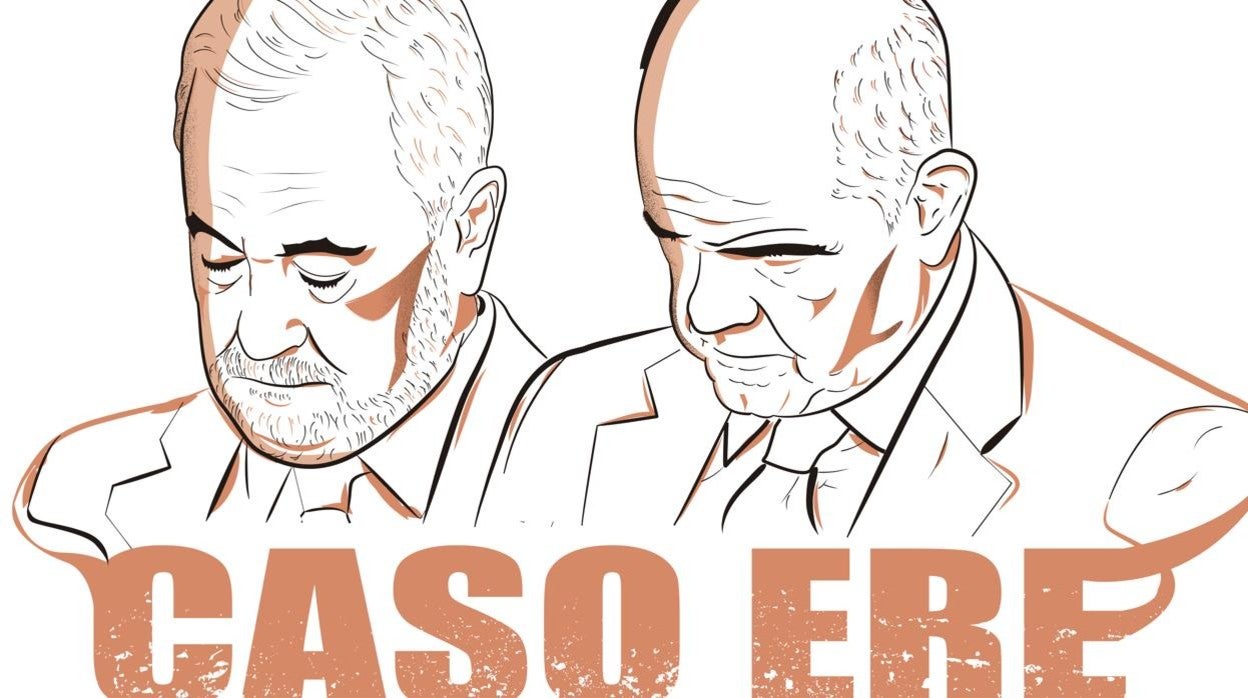 Los expresidentes andaluces José Antonio Griñán y Manuel Chaves