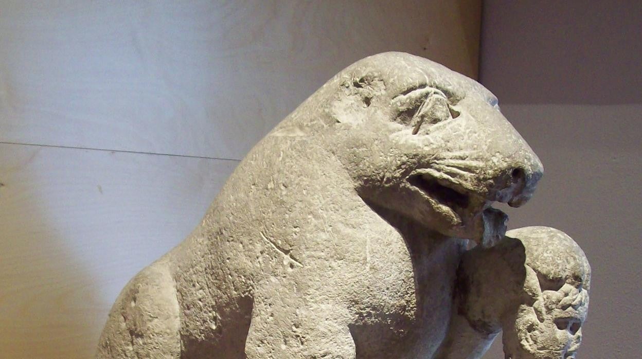 El Oso de Obulco está expuesto en el museo Arqueológico Nacional