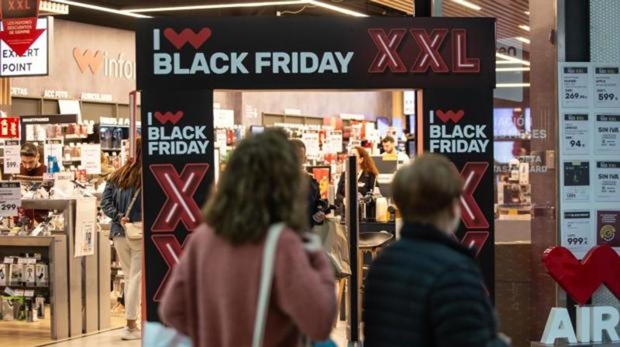 Imagen de archivo del Black Friday en Sevilla