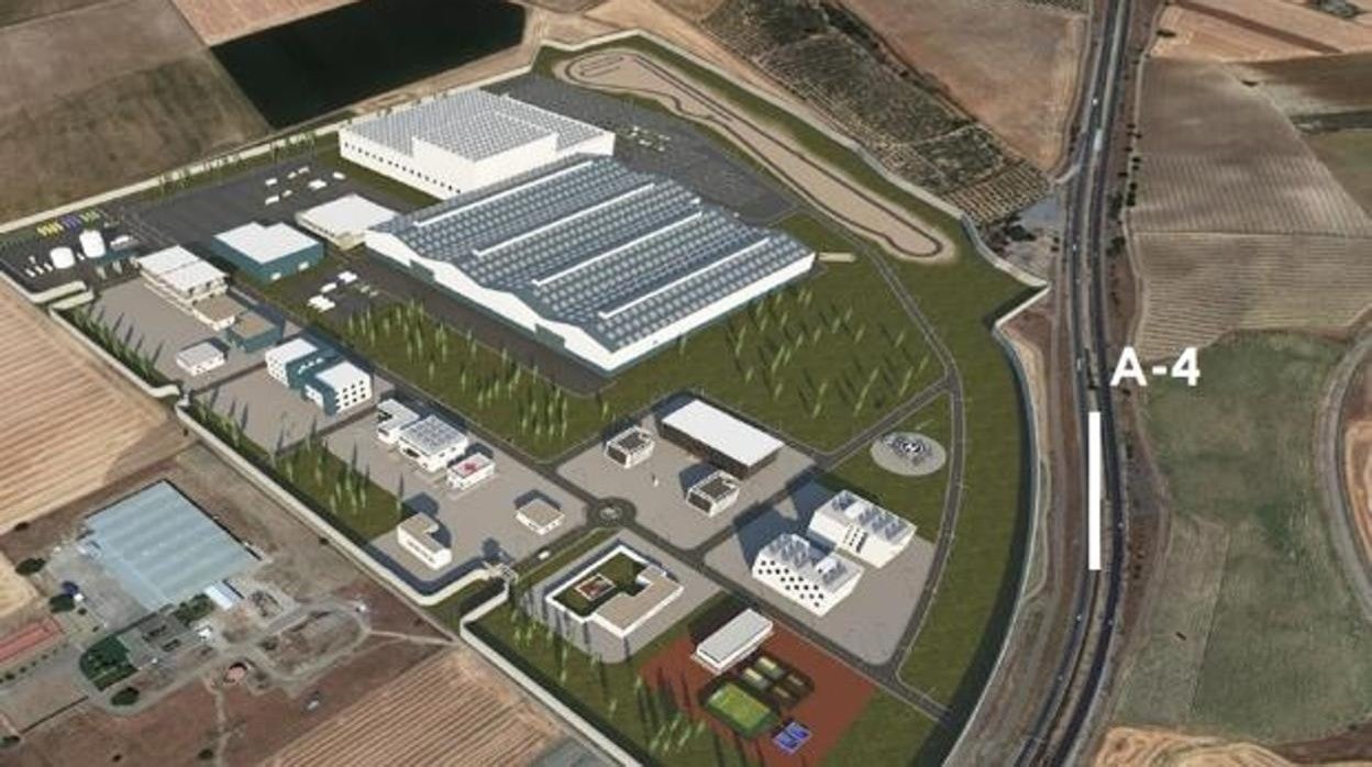 Infografía de la Base Logística del Ejército de Tierra