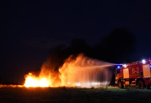 Accidente aéreo en Córdoba de madrugada... El simulacro que mide la capacidad de respuesta