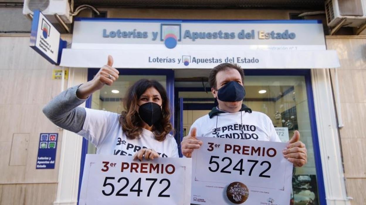 Tercer premio de la Lotería de Navidad vendido el año pasado en Peñarroya-Pueblonuevo