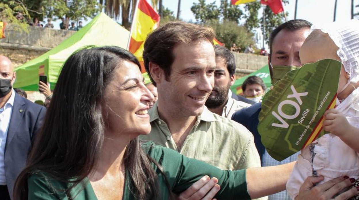 La diputada por Granada, el pasado día de la Hispanidad en Sevilla