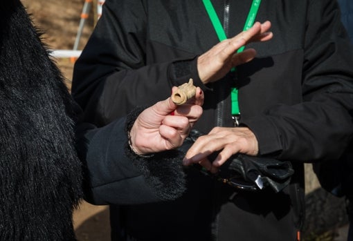 Imagen de la excavación en la Alhambra