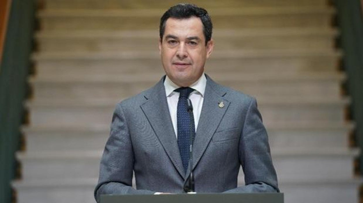 Juanma Moreno, presidente de la Junta