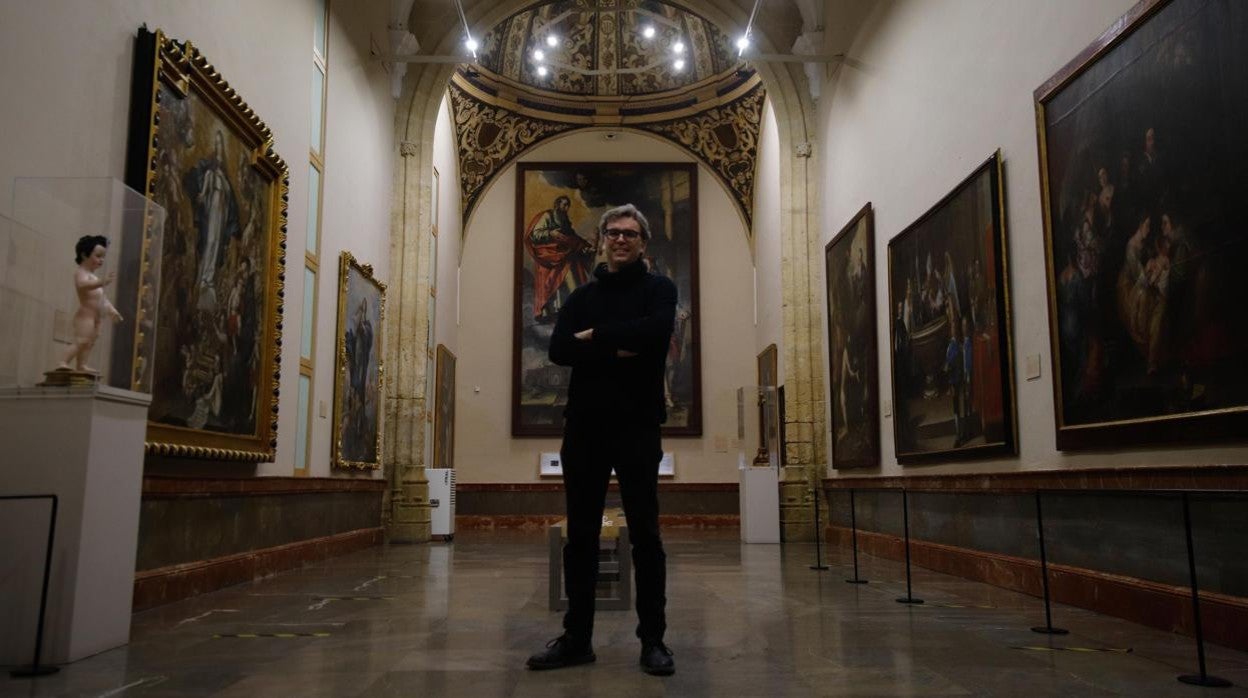 Domenech, en la pinacoteca cordobesa