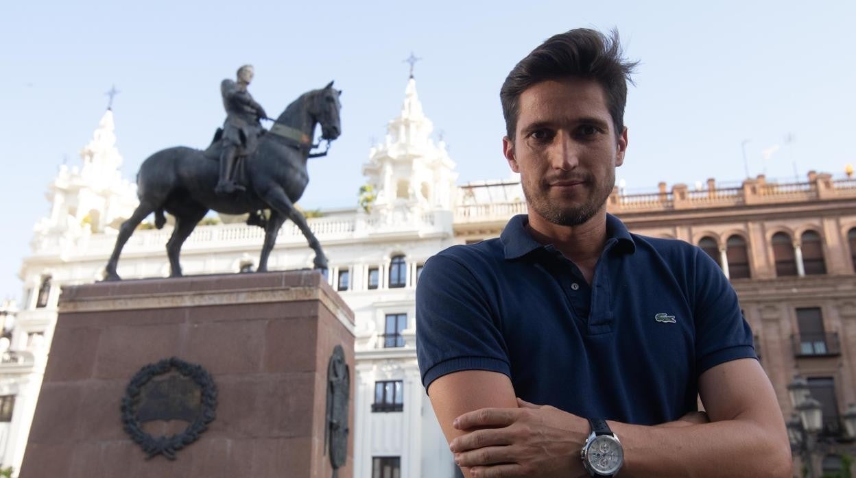 El árbitro de la delegación de Córdoba Munuera Montero, en una entrevista con ABC Córdoba