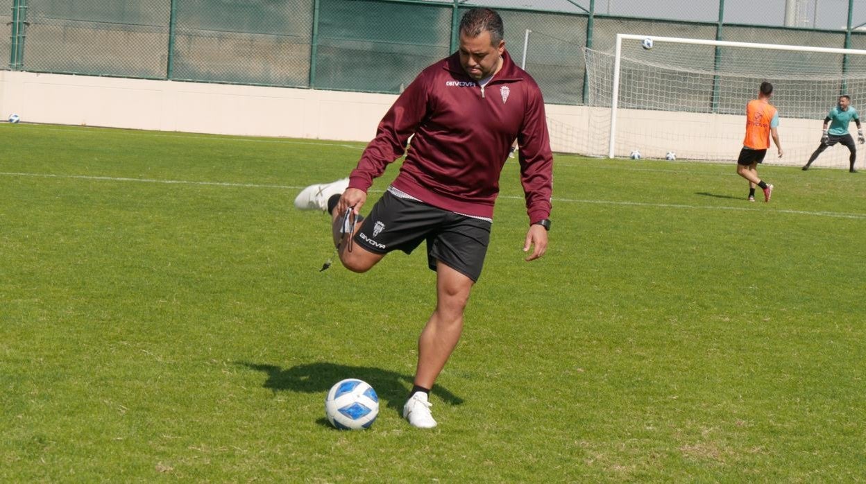 El entrenador del Córdoba CF, Germán Crespo