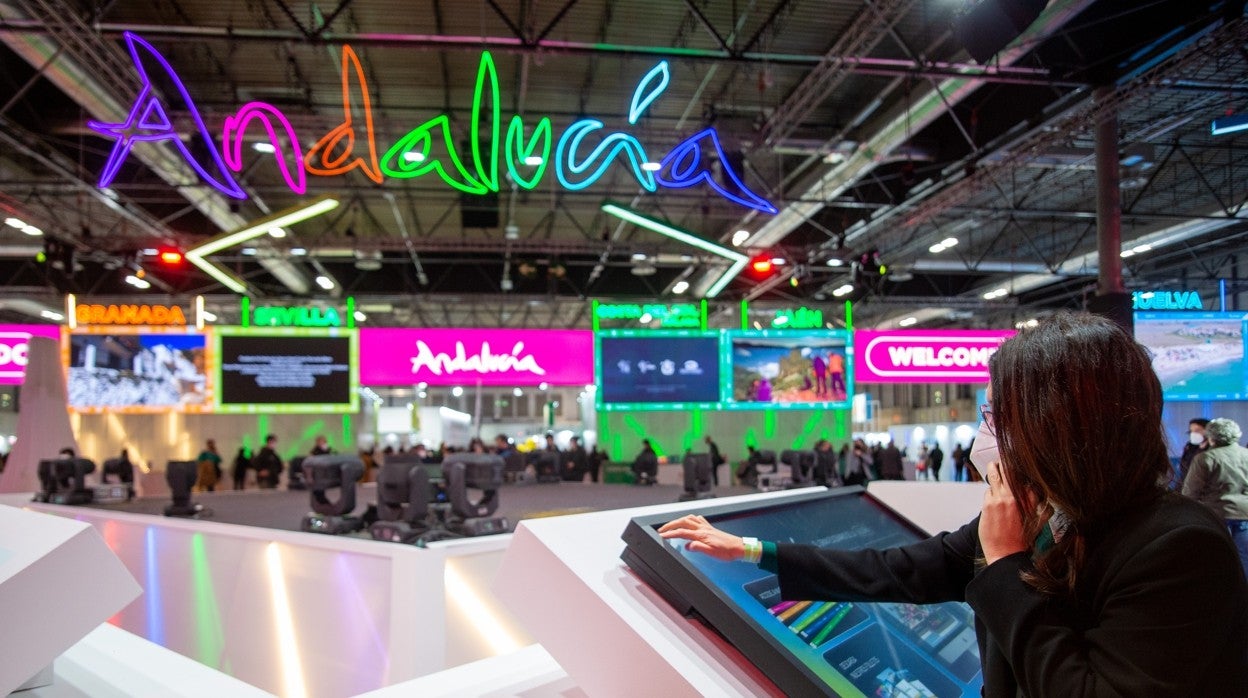Expositor de Andalucía en Fitur