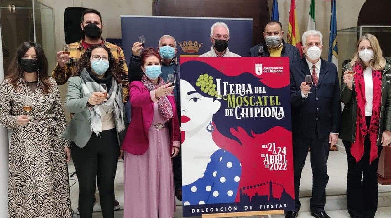 La feria de Chipiona estará centrada en torno al moscatel, como se anunció en su cartel