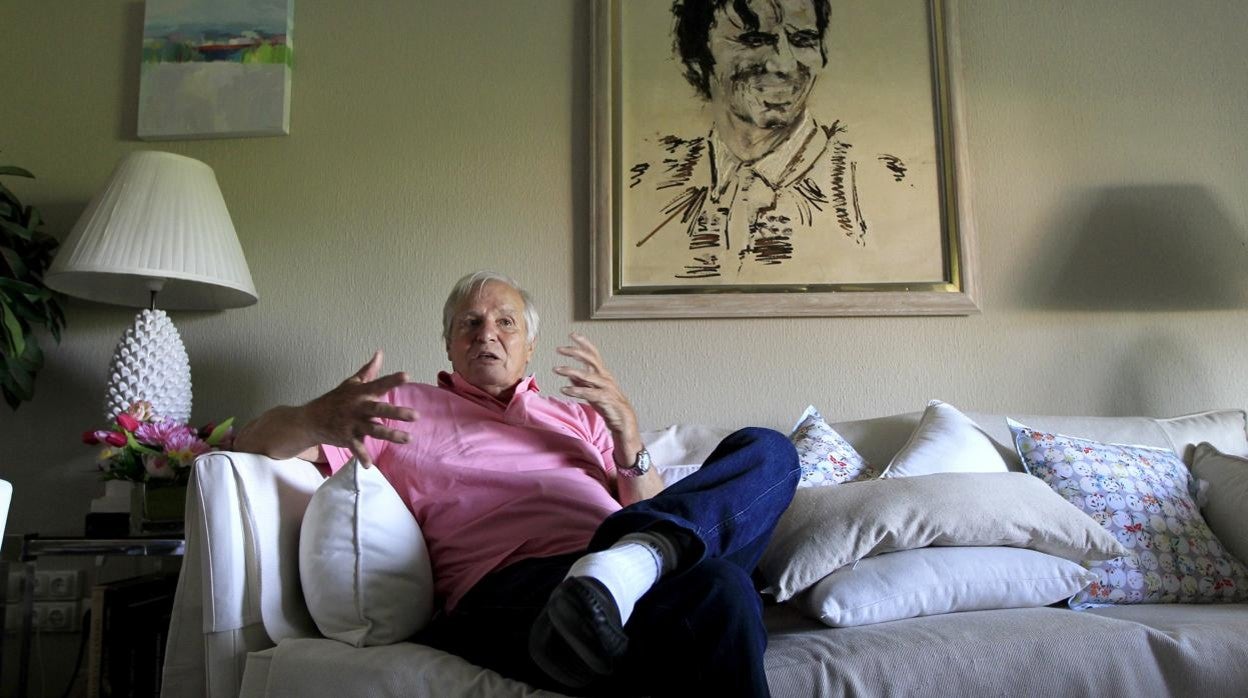 Manuel Benítez 'El Cordobés', durante una entrevista con ABC