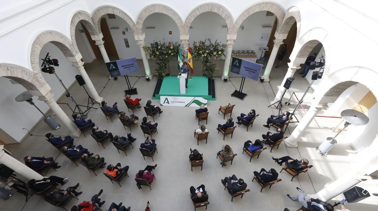 Un acto en el Palacio de Congresos en 2021