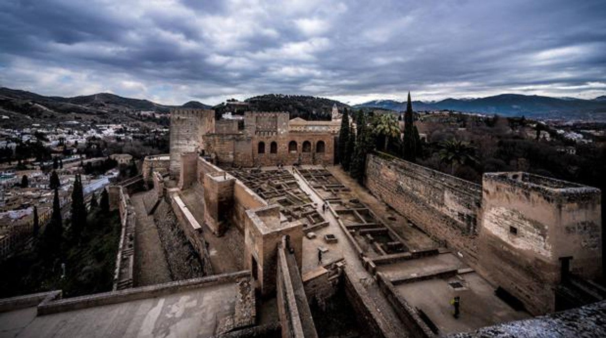 Alcazaba de la Alhambra en Granada