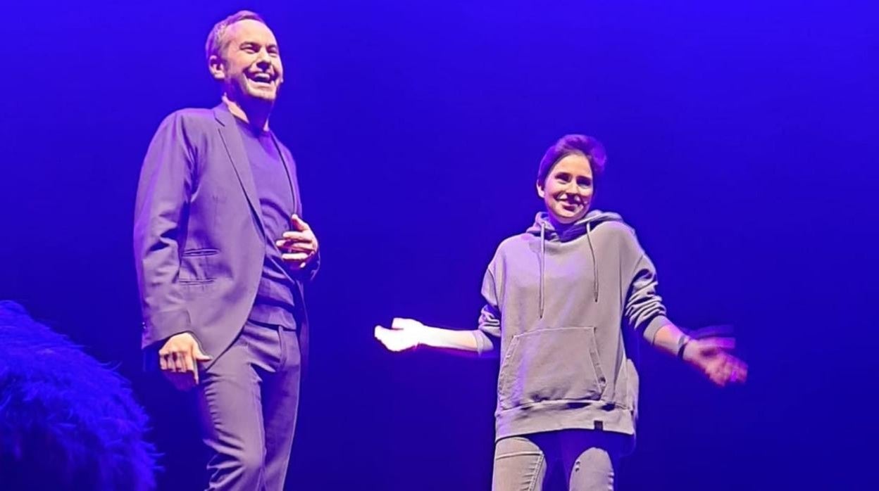 Inmagic, actuando con Jorge Blass en el Festival Internacional de Magia de Madrid